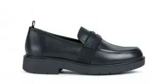 Geox Women's D16QRD Black Loafer Size EUR 42, US 11.5 NEW